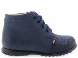 Emel Hangemaakte schoenen marine blauw